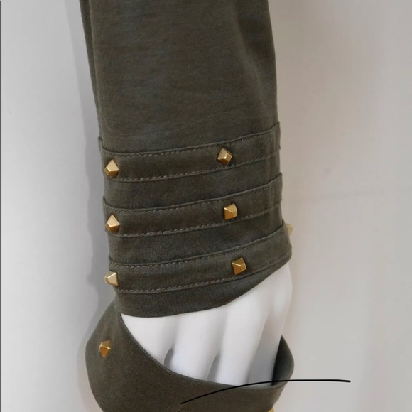 Gucci Tom Ford ruffle neck with gold studs hardware xs - Picture 5 of 6